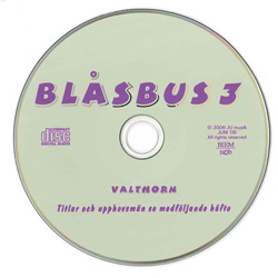 CD till Blåsbus 3 Valthorn
