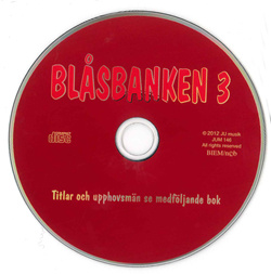 Cd till Blåsbanken 3 