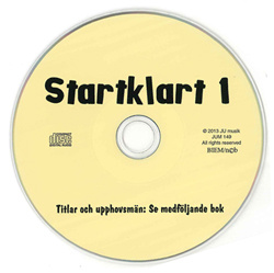 Startklart 1 Cd-skiva med alla låtarna