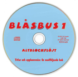 CD till Blåsbus 1 Altblockflöjt