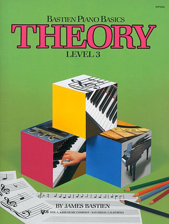 Bastien Piano Basics Theory 3 (engelsk)
