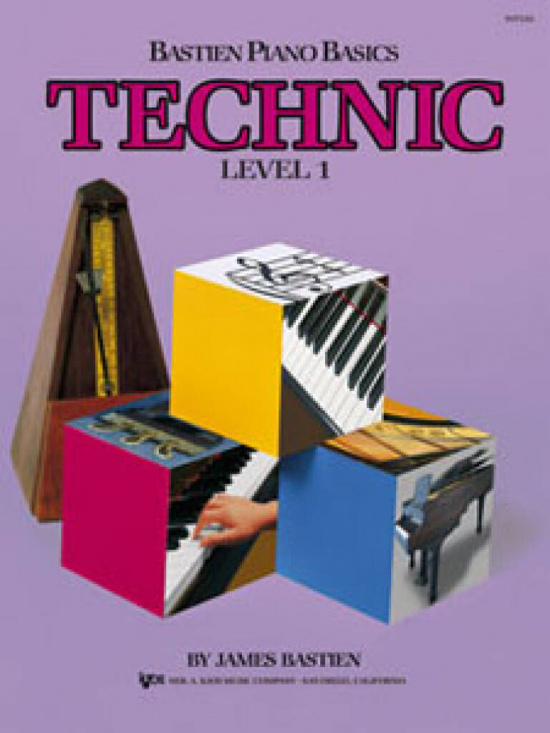 Bastien Piano Basics Technic Level 1 (engelsk)