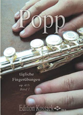 Popp: Tägliche Fingerübungen op.413 Band 1