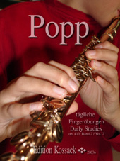 Wilhelm Popp: tägliche Fingerübungen Daily Studies op 416 Band 2