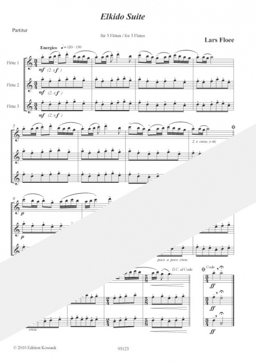 Floee: Elkido-Suite för flöjttrio