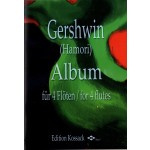 Gershwin: Album für 4 Flöten (3 c-flöjter och altflöjt)