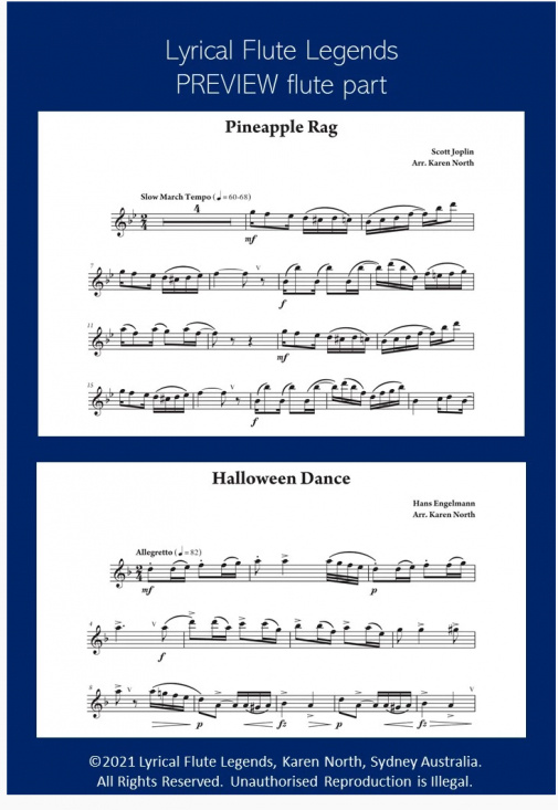 Lyrical Flute Legends 20 Works for flute and piano