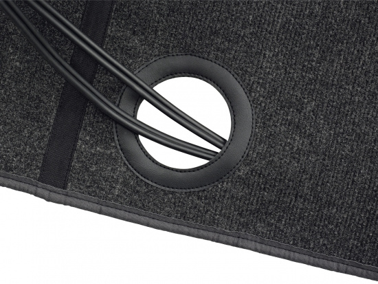 Trummatta till digitalt trumset svart