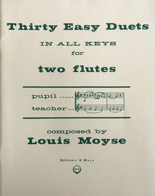 Moyse: Thirty easy duets in all keys