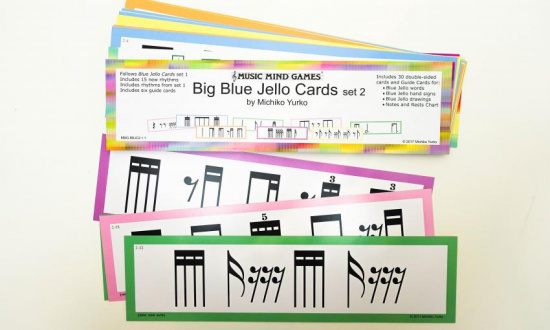 Music Mind Games Big Blue Jello Cards Set 2