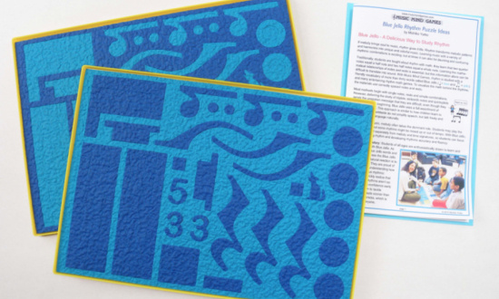 Music Mind Games Blue Jello Rhythm Puzzles