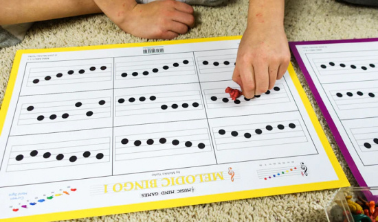 Music Mind Games Melodic Bingo Cards