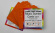 Music Mind Games Music Symbol Cards Set 1 Öppnad kortlek med Music Mind Games musiksymboler. Orangea baksidor.
