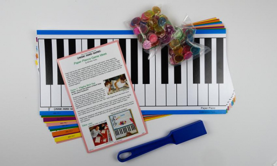 Music Mind Games Paper Pianos