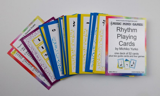 Music Mind Games Rhythm Playing Cards