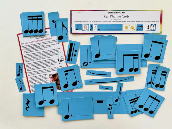 Music Mind Games Real Rhythm Cards Set 