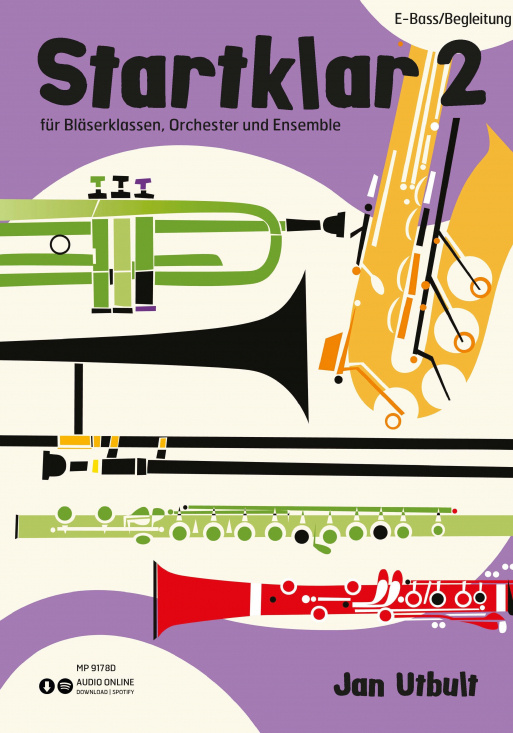 Startklar 2 E-Bass/Begleitung mit Audiomaterial