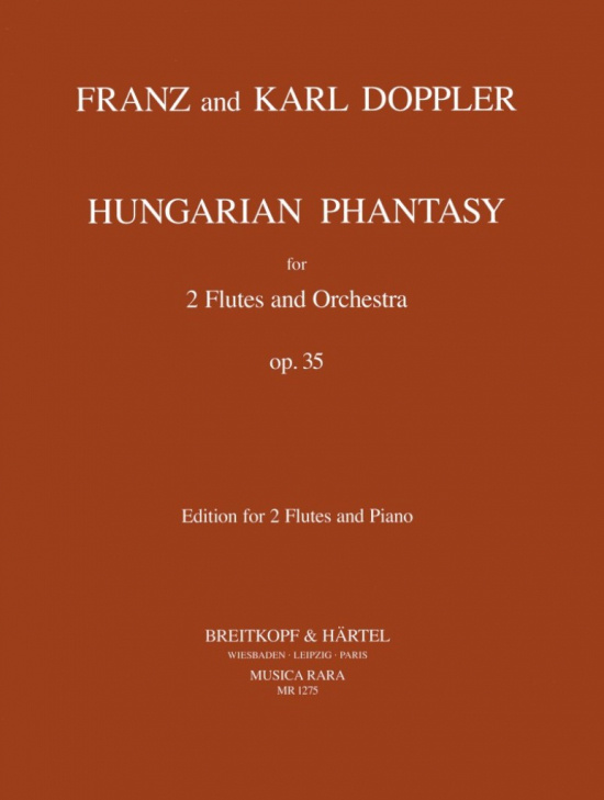 Doppler: Ungersk fantasi op 35 för 2 Flöjter och piano