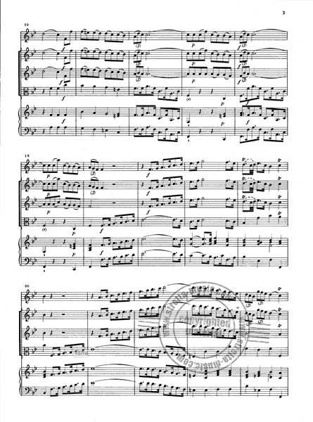 Bach CPE: Konsert B-dur Wq 167 partitur och stämmor