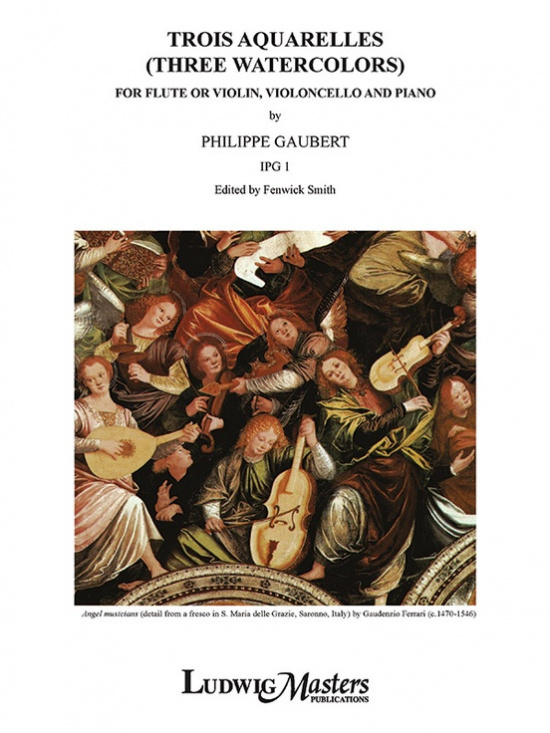 Gaubert: Trois Aquarelles/F Vc