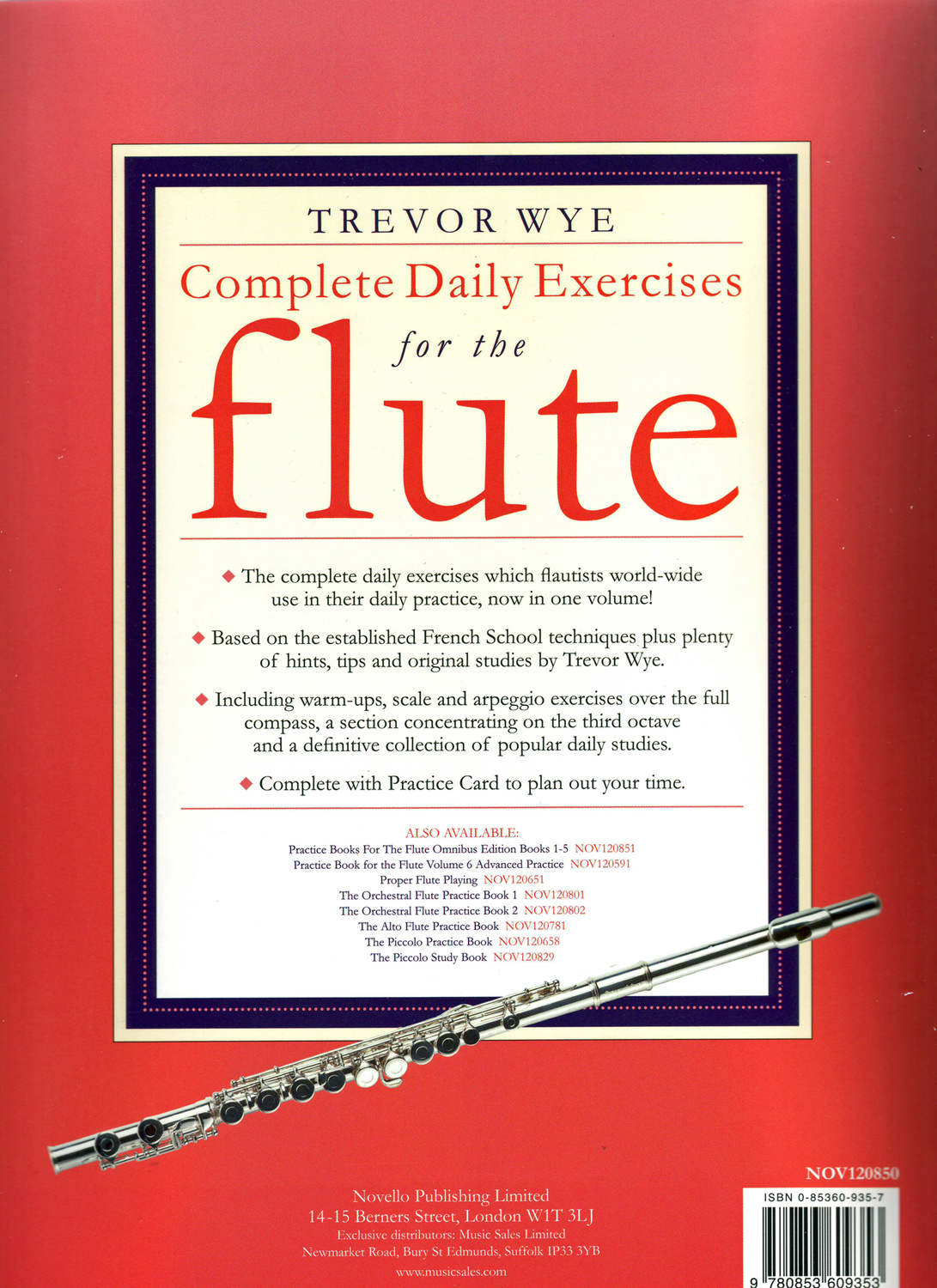 Wye: Complete Daily Exercises For The Flute