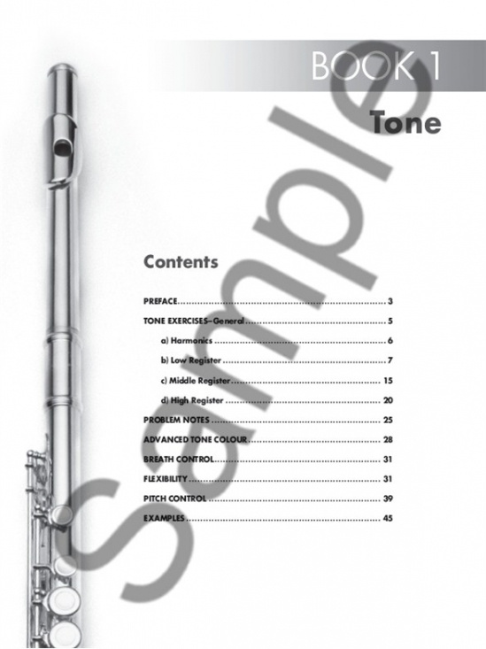 Wye: Practice Books for the flute 1-6