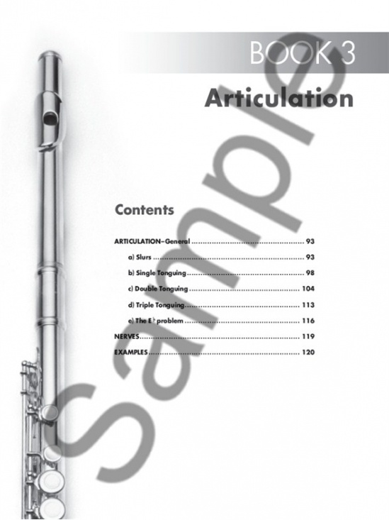 Wye: Practice Books for the flute 1-6