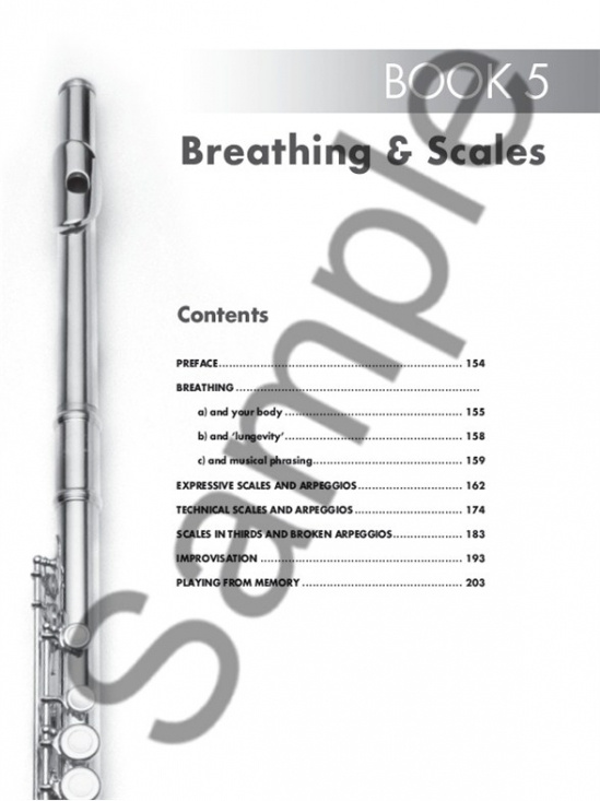 Wye: Practice Books for the flute 1-6