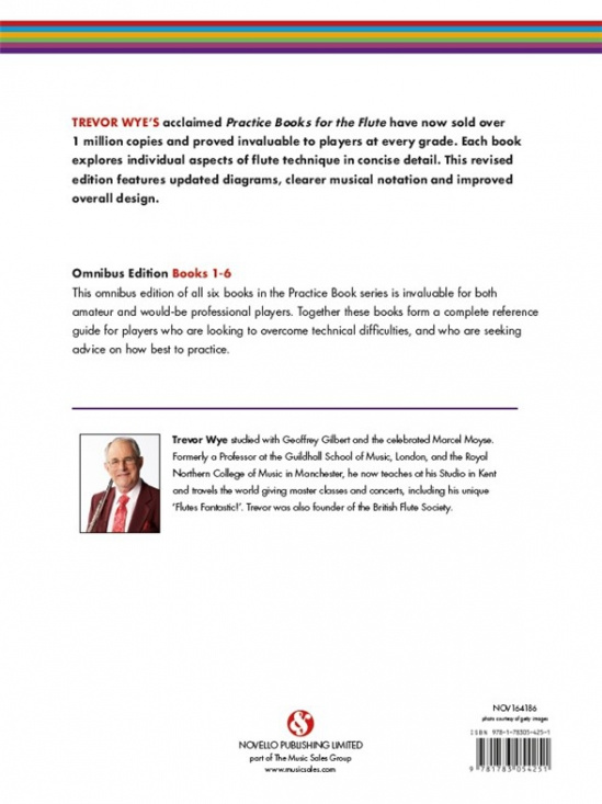 Wye: Practice Books for the flute 1-6