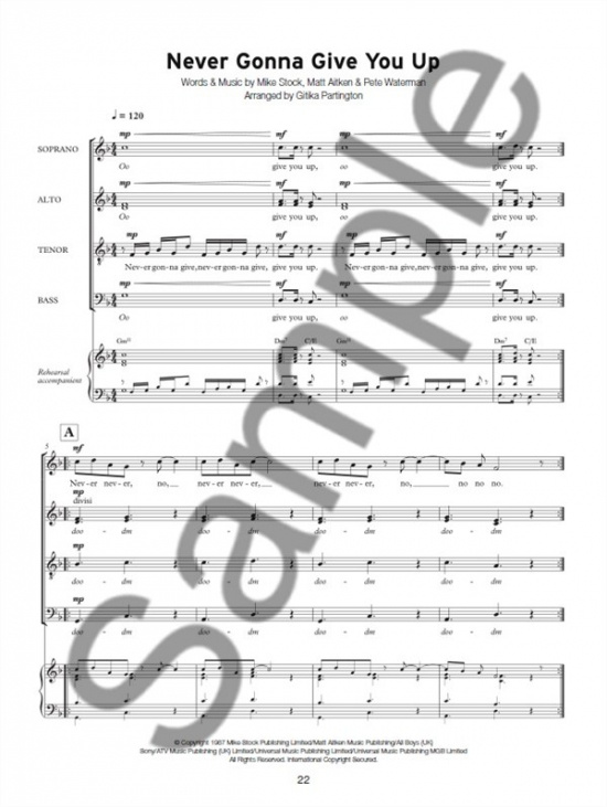 Sing Pop A Cappella - Book Three