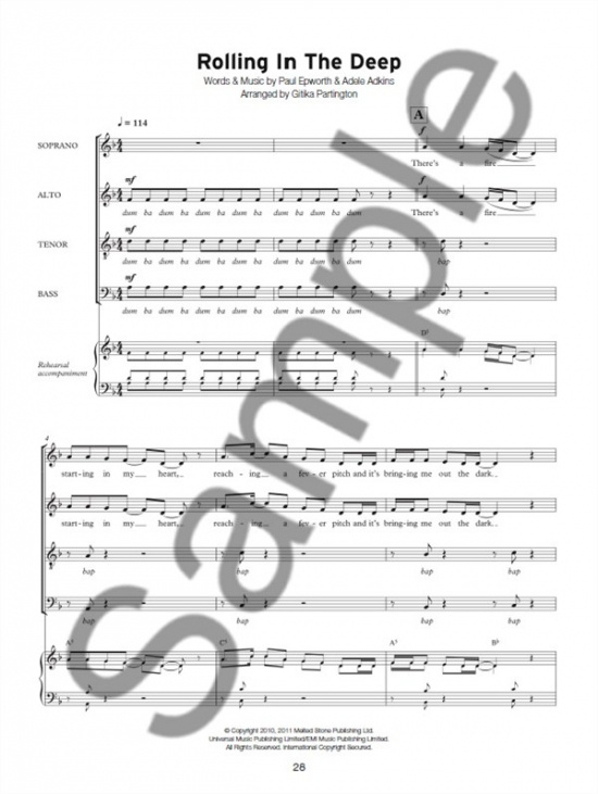 Sing Pop A Cappella - Book Three