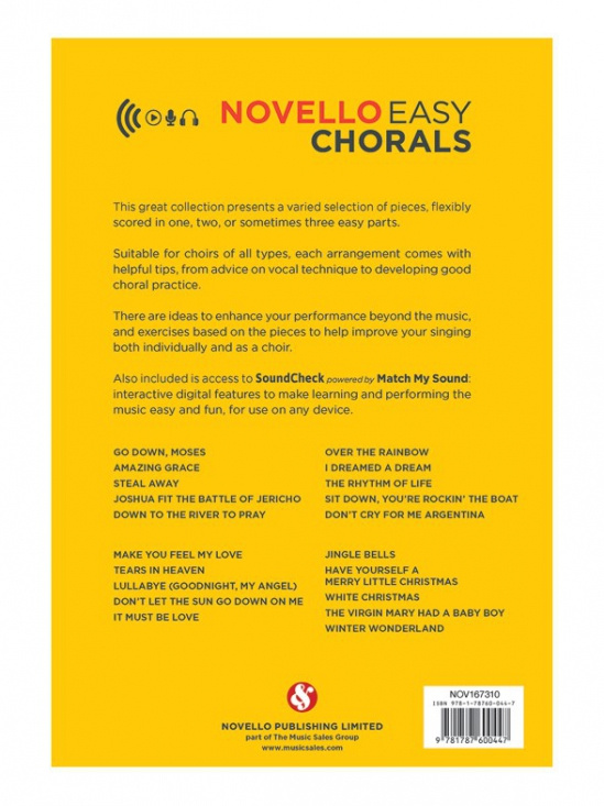 Novello Easy Chorals