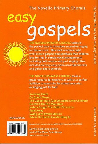 Novello Primary Chorals: Easy Gospels