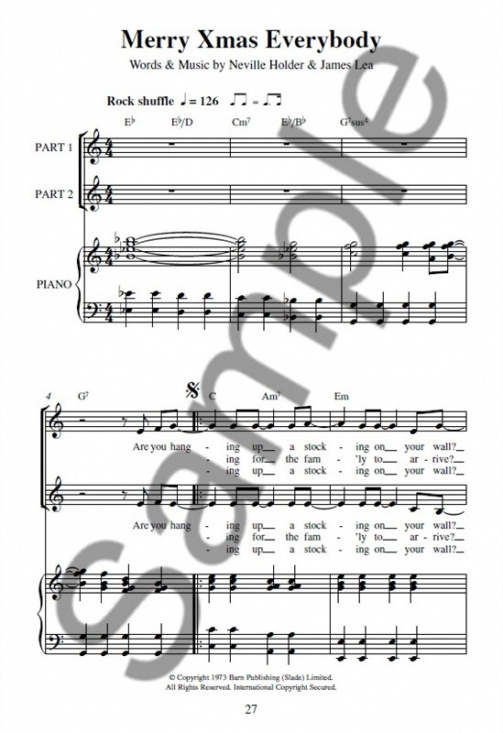 Novello Primary Chorals: Easy Christmas