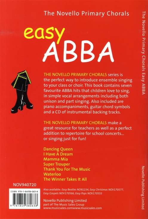 Novello Primary Chorals: Easy Abba