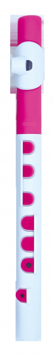 Flöjt TooT 2.0 Nuvo Vit-rosa