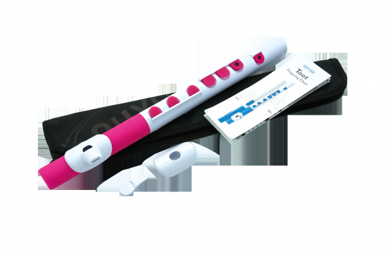 Flöjt TooT 2.0 Nuvo Vit-rosa