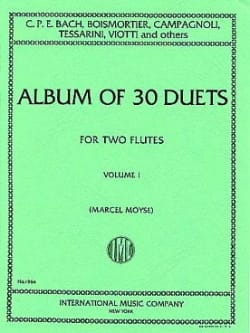 Moyse: Album of 30 Duets for two flutes volume 1