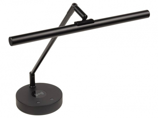 Boston pianolampa i T-form med LED och trådlös laddning