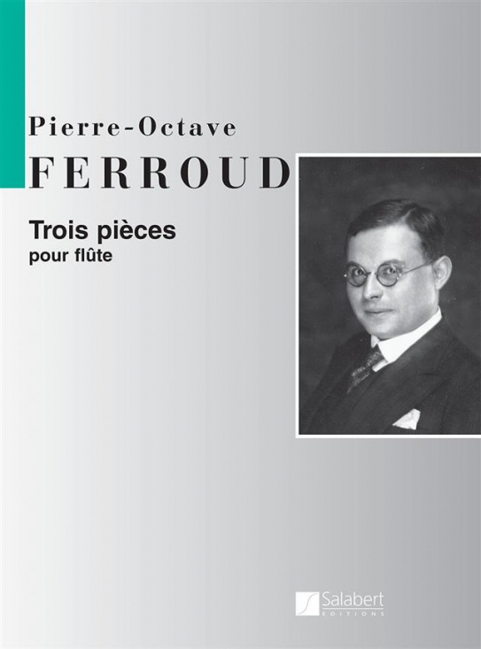 Ferroud: 3 Pieces /Fl Solo