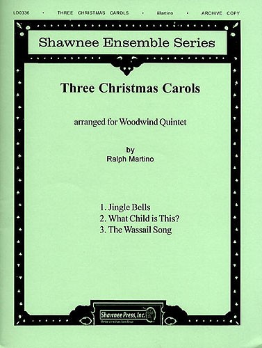 Three Christmas Carols för blåskvintett