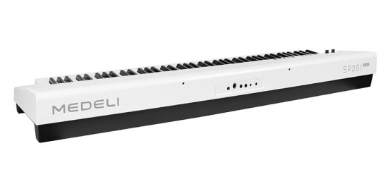 Digitalpiano Stagemodell Medeli Performer SP201+ vitt med benställning