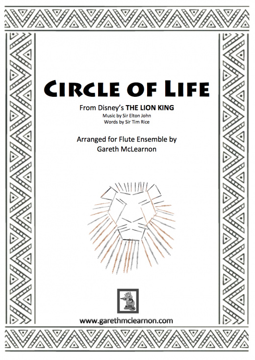 Elton John: Circle of Life for Flute Ensemble