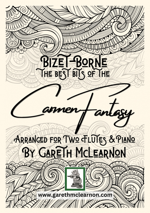 Bizet: Best Bits of the Carmen Fantasy for Two Flutes & Piano