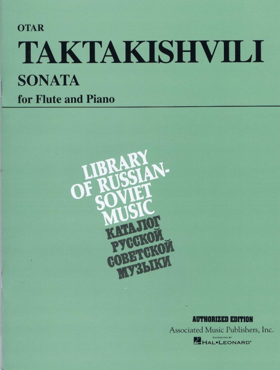 Taktakishvili: Sonata flöjt och piano