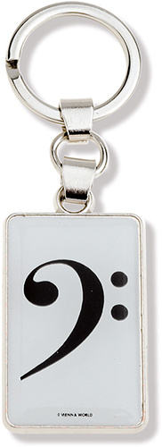 Nyckelring  basklav (f-klav)