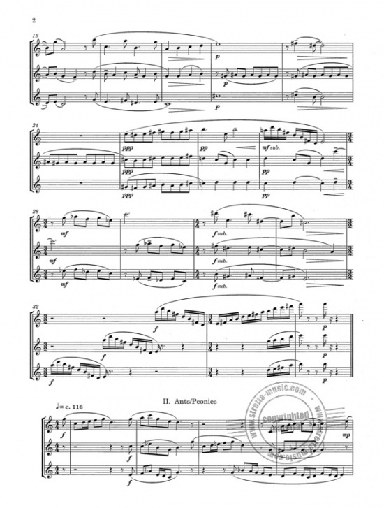 Schocker: Flutes in the Garden 3 flöjter