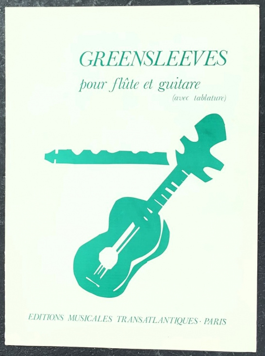 Greensleeves för flöjt och gitarr