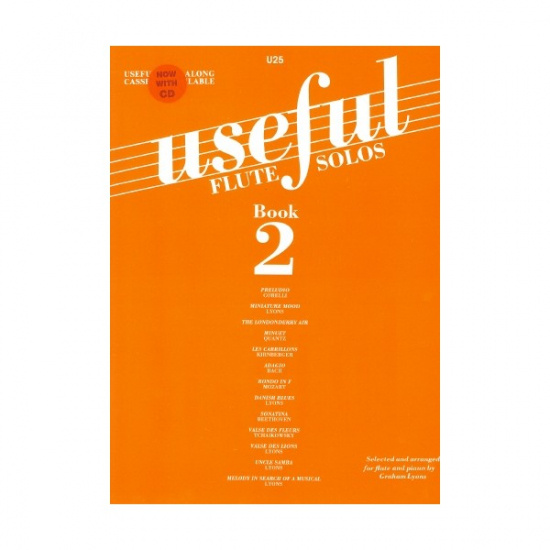 Lyons: Useful Flute Solos 2+CD