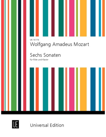 Mozart: Six Sonatas volume 2 för flöjt och piano